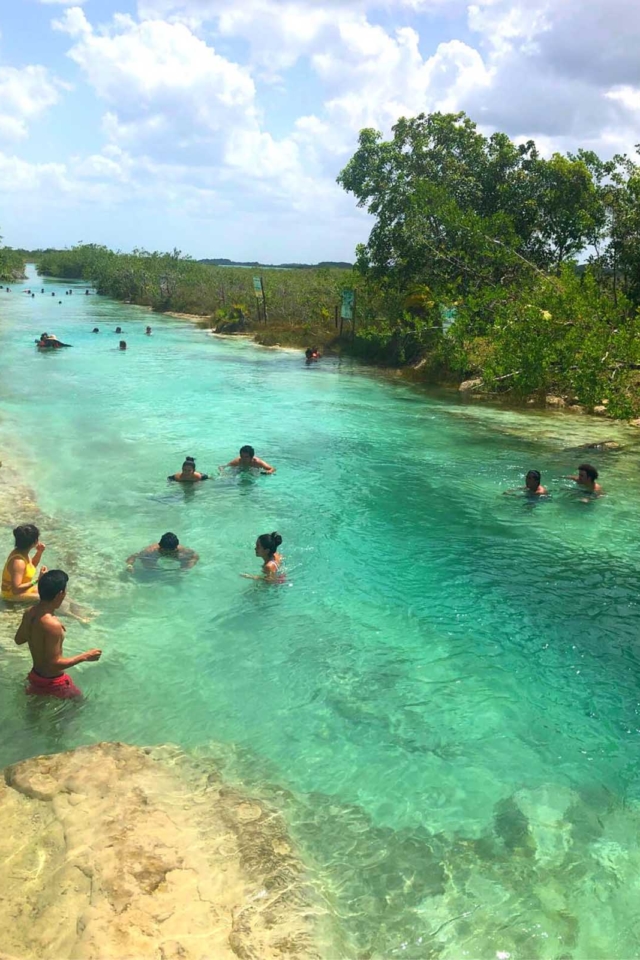 yucatan rioad trip itinerary bacalar los rapidos